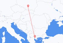 Flights from Kraków in Poland to Thessaloniki in Greece