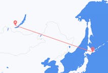 ตั๋วเครื่องบินจากเมืองคุชิโระไปยังเมืองอีร์คุตสค์