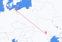 Loty z Heringsdorf, Niemcy do Jassów, Rumunia