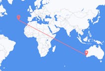 Flights from Perth, Australia to Horta, Azores, Portugal