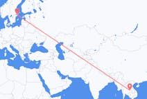 Flyreiser fra Roi Et Province, Thailand til Stockholm, Sverige