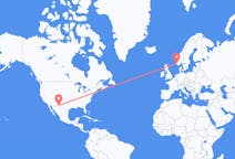 Flyg från Juárez, Mexiko till Stavanger, Norge