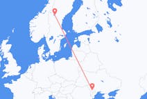 Flights from Östersund to Chișinău