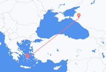 Flyg från Krasnodar till Naxos
