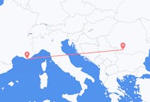 Flights from Craiova, Romania to Toulon, France