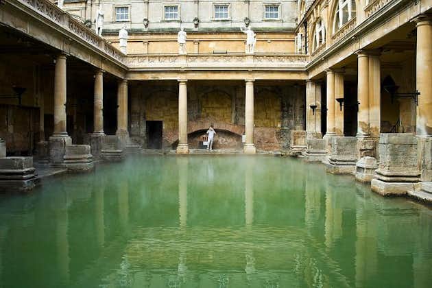 Roman Baths och Bath City Walking Tour