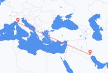 Flyrejser fra Basra til Pisa