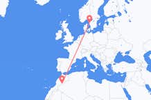 Flights from Zagora to Gothenburg