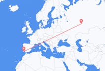 Flights from Izhevsk, Russia to Faro, Portugal