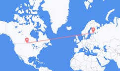 Flights from Brandon, Canada to Lappeenranta, Finland
