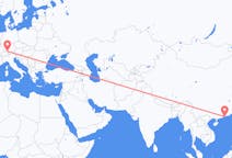 Flights from Hong Kong, Hong Kong to Friedrichshafen, Germany