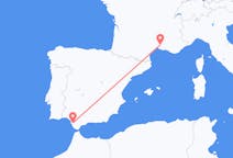 Loty z miasta Jerez de la Frontera do miasta Nîmes