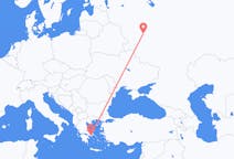 Flights from Kaluga, Russia to Athens, Greece