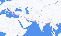 Flights from Kyaukpyu, Myanmar (Burma) to Zakynthos Island, Greece