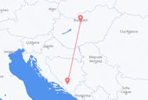 Flyreiser fra Mostar, til Budapest