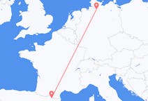 Flyrejser fra Andorra la Vella, Andorra til Hamborg, Tyskland