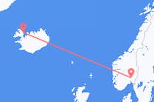 Flüge von Gjogur, Island nach Oslo, Norwegen