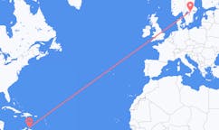 Flyg från Aruba till Örebro