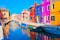 photo of Colorful Burano Island near Venice, Italy,Burano Italy.