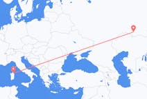 Flights from Orenburg, Russia to Olbia, Italy