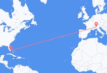 Flights from Miami, the United States to Milan, Italy