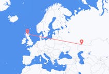 Flyrejser fra Mundtlig, Kasakhstan til Inverness, Skotland