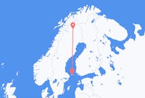 Flights from Mariehamn to Kiruna