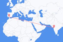 Flights from Nashik, India to Seville, Spain