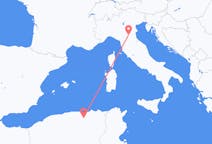 Flyreiser fra Sétif, Algerie til Bologna, Italia