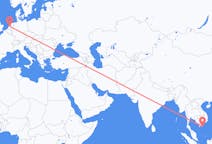 Flyrejser fra Côn Sơn, Vietnam til Amsterdam, Holland