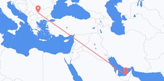 Flights from the United Arab Emirates to Bulgaria