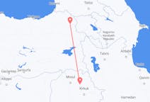Flights from from Erbil to Kars