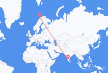 Flyrejser fra Coimbatore, Indien til Tromsø, Norge