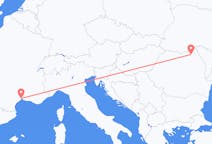Flyg från Montpellier till Suceava