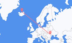 出发地 冰岛格里姆赛目的地 罗马尼亚雅西的航班