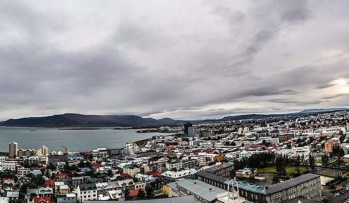 Helicopter Tour: Reykjavik City with landing at Mount Esja