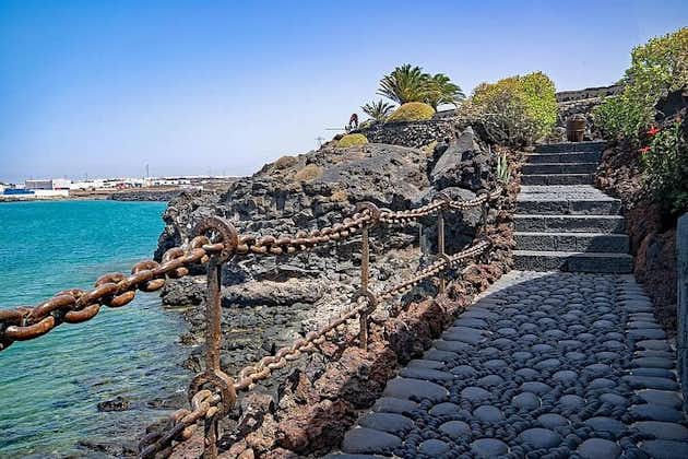 Excursion privée de luxe d'une journée au sud de Lanzarote : prise en charge à l'hôtel ou au port de croisière