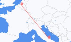 Flyrejser fra Foggia til Bruxelles