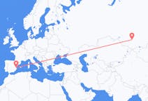 Flights from Novokuznetsk, Russia to Valencia, Spain