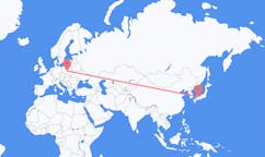 Flights from Tottori, Japan to Łódź, Poland