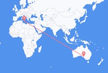 Flyreiser fra Whyalla, Australia til Malta, Malta