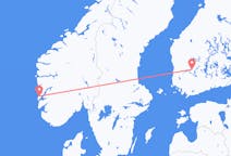 Flights from Stord, Norway to Tampere, Finland