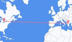 Flights from London, Canada to Kozani, Greece