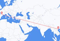 Flyreiser fra Haiphong, Vietnam til Toulouse, Frankrike