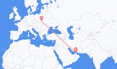 Flyrejser fra Ras al-Khaimah, De Forenede Arabiske Emirater til Rzeszów, Polen