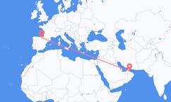 Flights from Sohar, Oman to Vitoria-Gasteiz, Spain