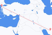 Fly fra Shiraz til Canakkale