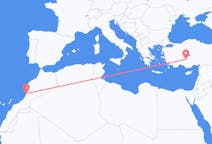 Flyreiser fra Agadir, til Konya