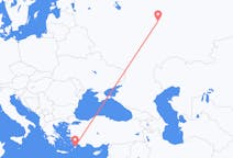 Flights from Yoshkar-Ola, Russia to Rhodes, Greece