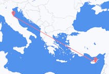 出发地 塞浦路斯拉纳卡目的地 意大利里米尼的航班